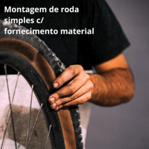 SRV4 - Montagem de roda simples c/ fornecimento material